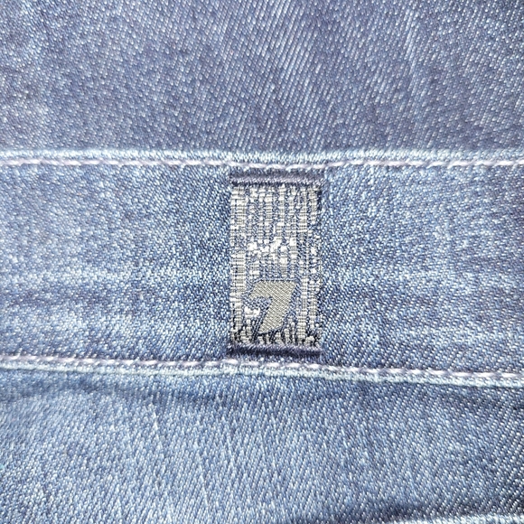 7 for all Mankind Roxanne medium wash skinny jeans 26 - Picture 8 of 9